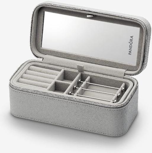 Pandora Kleine graue Schmuckbox A012 Schmuckbox