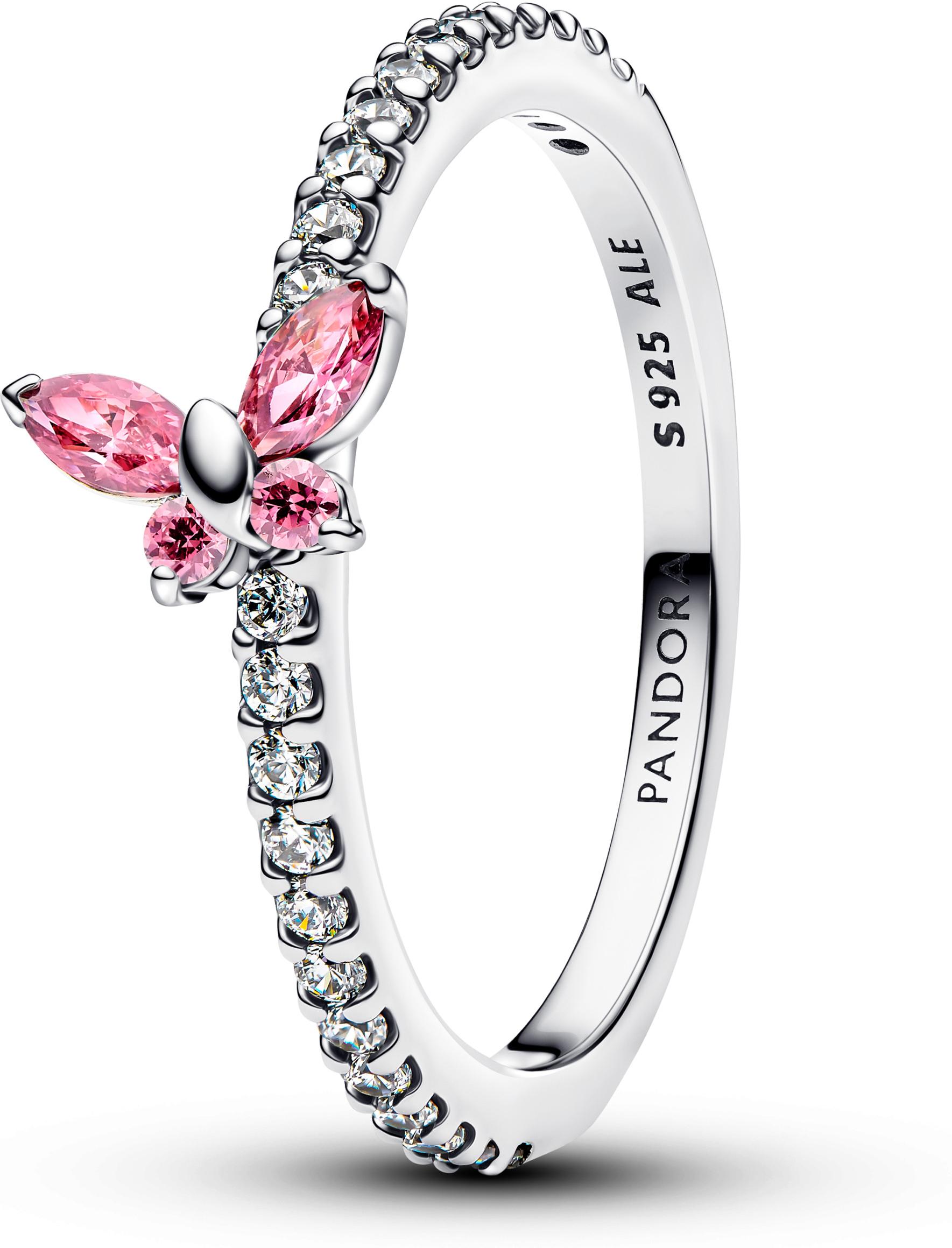 Pandora Glitzernder Schmetterling Ring 194269C02 Damenring