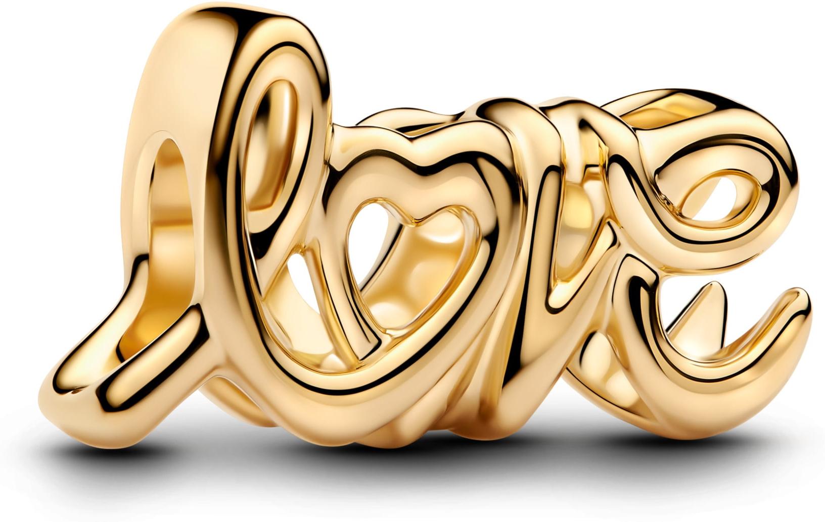 Pandora Handgeschriebene Liebe Charm 763055C00 Charm Anhänger
