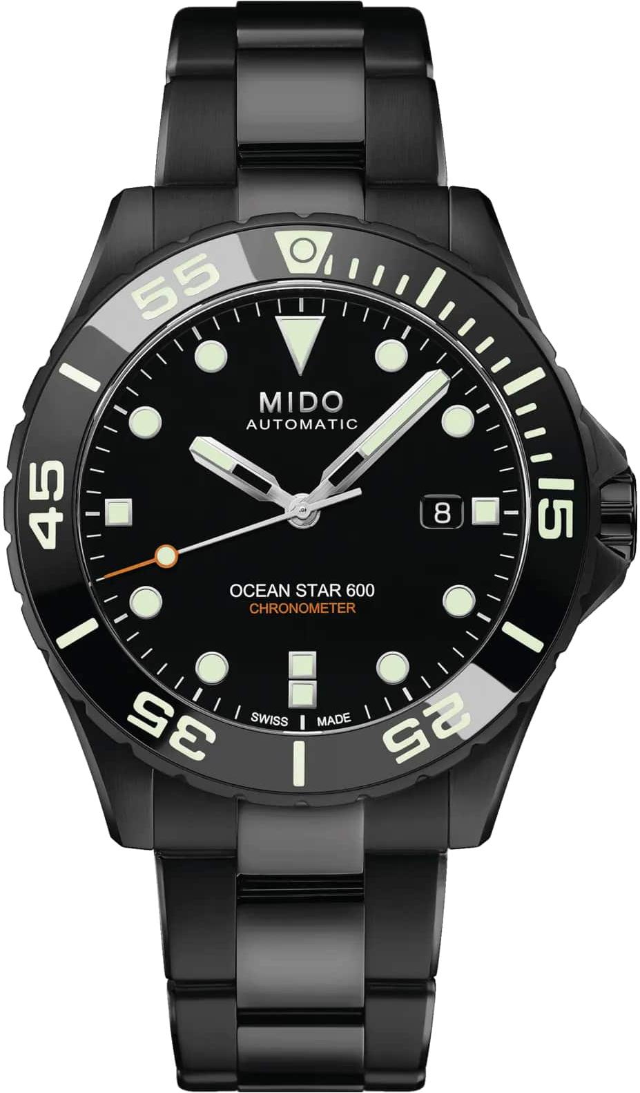 Mido 600 CHRONOMETER M0266083305100 Taucheruhren für Herren Taucheruhr