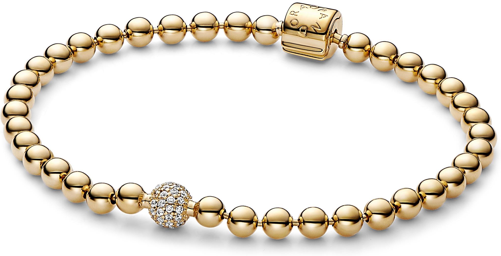 Pandora Kugeln & Pavé Armband 568342C01 Damenarmband